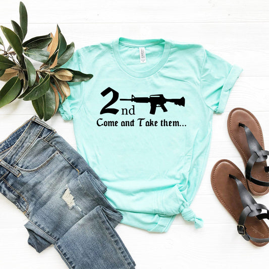 2nd Gun Come And Take Them Shirt